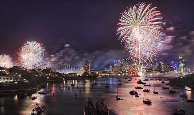 Fin de Año en Sídney, Australia