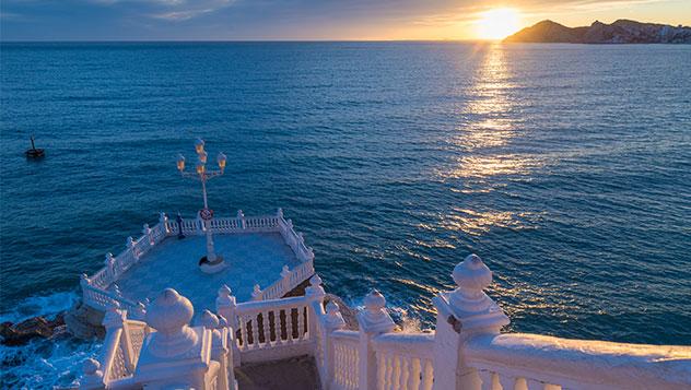 Balcón del Mediterráneo en Benidorm, Alicante (España)