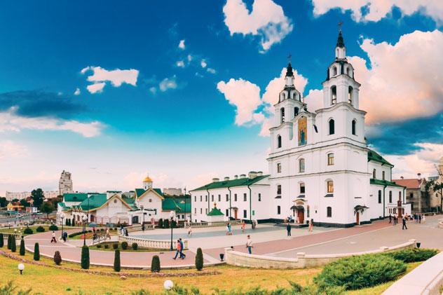 La catedral del Espíritu Santo, icono de la capital de Bielorrusia, Minsk © bruev / Getty Images