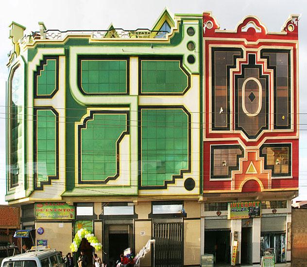 Bolivia alternativa: El Alto, edificios 