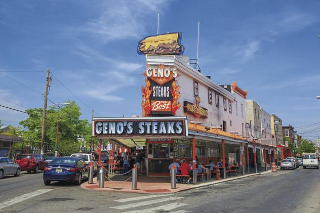 Un cheesesteak clásico en Filadelfia. © f11photo/Shutterstock