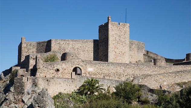 Fortificación en el pico más alto de Marvao, Alentejo