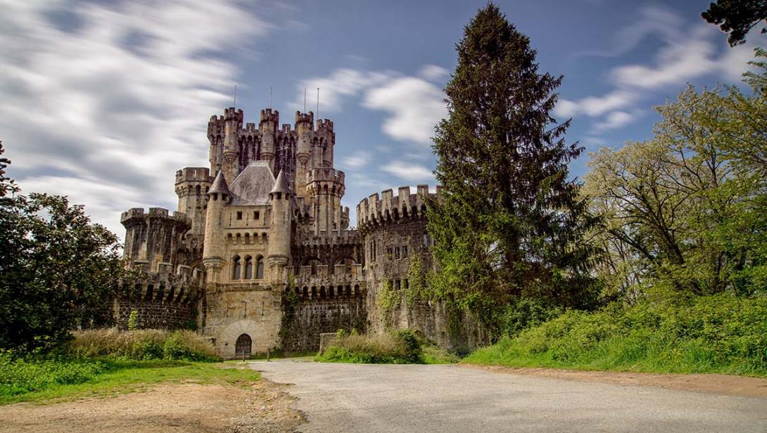 Castillo de Butrón en Vizcaya