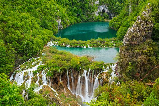 Parque Nacional de los lagos de Plitvize, Croacia