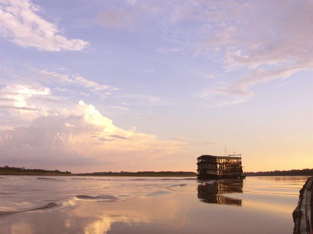 Crucero, río Amazonas, Perú © Bob Balestri /Getty Images