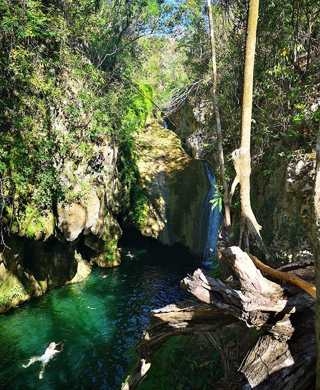 Cuba: Trinidad y la cascada Javira