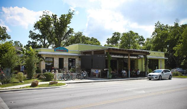 Restaurante vegetariano Bouldin Creek Café, Austin, Texas, EE UU © Bouldin Creek