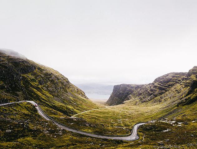 Carretera de Europa: Bealach na Bà, Escocia