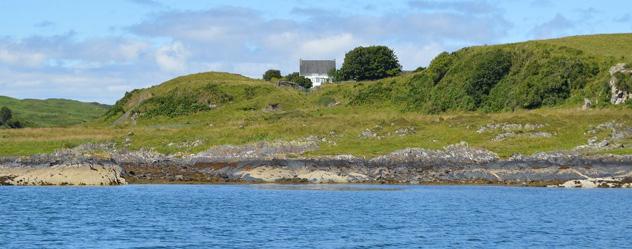 Granja de la isla de Torsa, Islas Hébridas Interioes, Escocia © www.torsa-island.co.uk