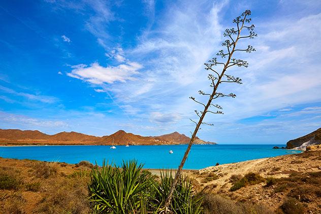 Playa de los Genoveses, Cabo de Gata, Almería, Andalucía, España