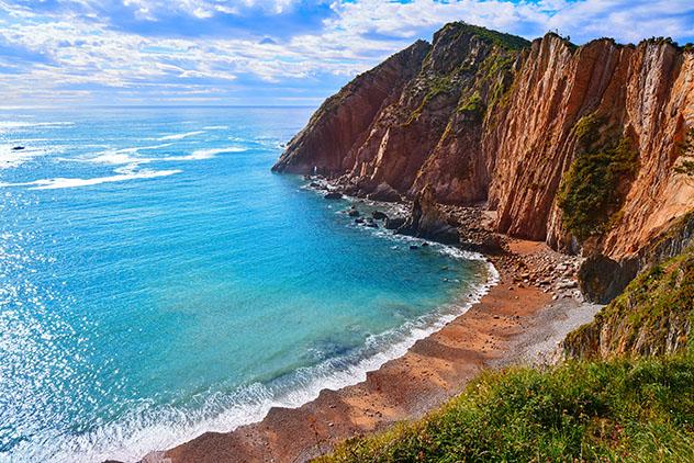 Playa del Silencio, Castañeras, Asturias