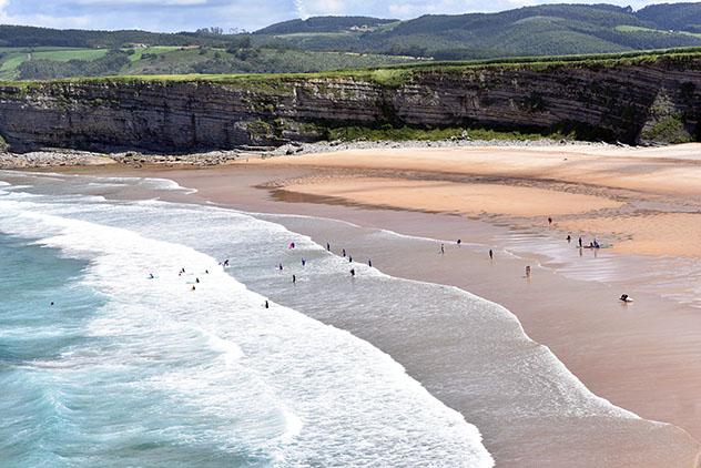 Playa de Langre, Ribamontán al Mar, Cantabria