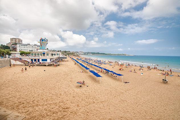 Playa de El Sardinero, Santander, Cantabria