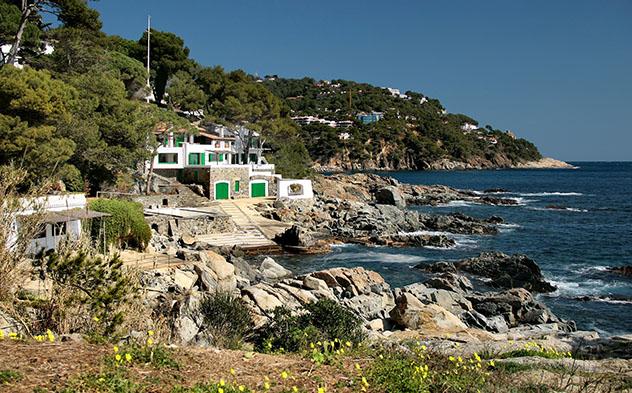 Llafranc, ruta por la Costa Brava, Cataluña por carretera