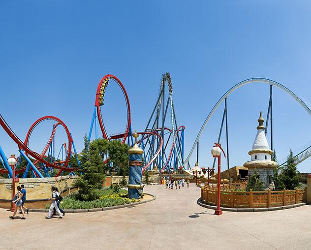 Port Aventura World, Tarragona, España, viajar a Europa con niños