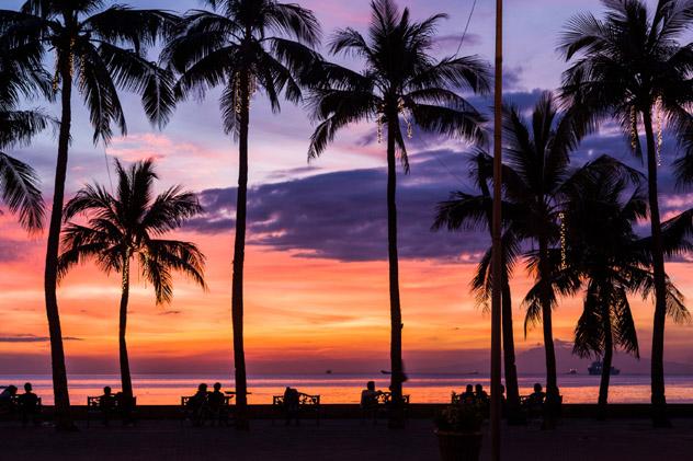 Atardecer en la bahía de Manila, Filipinas © Stuart Dee / Getty Images