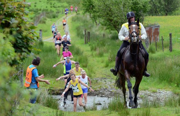 Whole Earth Man V Horse Marathon, Gales © Getty Images