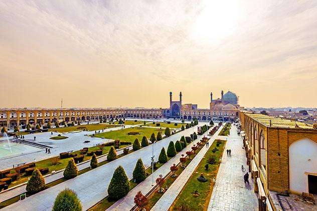 Plaza de Naqs-e Yahan, Irán