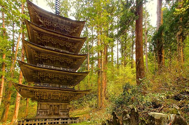 Monte Haguro, Tohoku, Japón