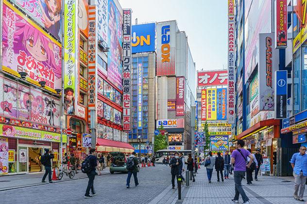 Tokio, Japón, distrito de Akihabara