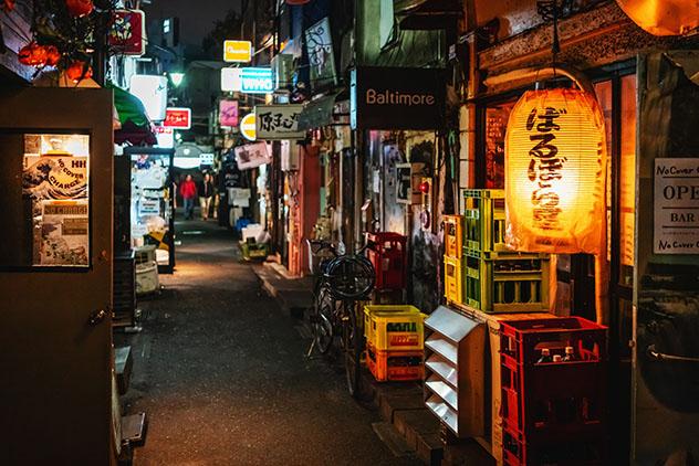 Bar tradicional japonés, Tokio, JJOO 2020