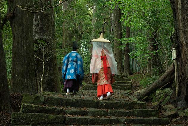 Ruta de peregrinaje Kumano Kodo, Wakayama, Japón