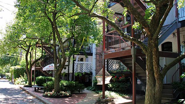 Las calles del Old Town de Chicago invitan al paseo