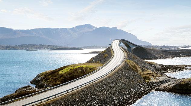 Carretera de Europa: carretera del Atlántico, Noruega