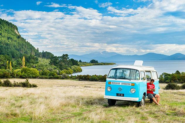 Nueva Zelanda y la clásica furgoneta VW: una combinación divina © Justin Foulkes / Lonely Planet