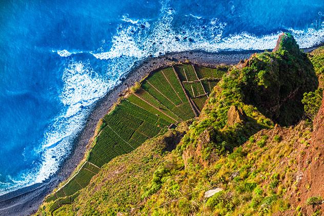 Vistas espectaculares desde el mirador de Cabo Girão, Madeira, Portugal