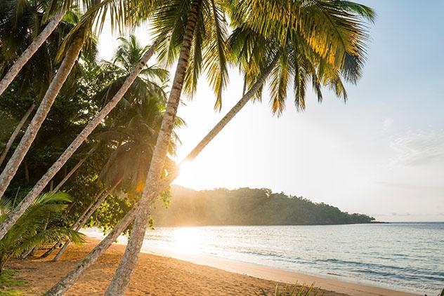 Santo Tomé y Príncipe: playa de Príncipe