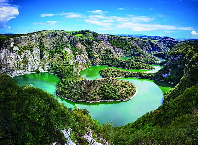 Serbia, río Uvac