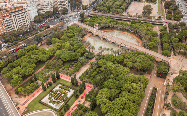 Jardines del Turia. © Aleksandr Medvedkov/Shutterstock