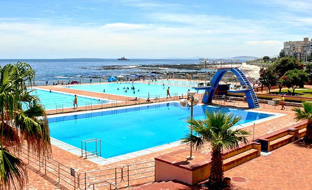 Piscina oceánica: Sea Point Pavilion, Ciudad del Cabo, Sudáfrica