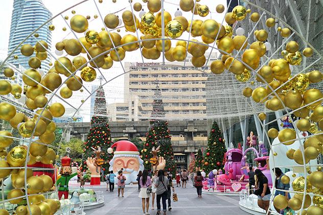 Fin de Año en Bangkok, CentralWorld Plaza