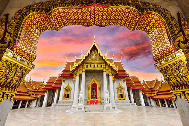 La bella Bangkok es una ciudad llena de cosas maravillosas que disfrutar gratis, Tailandia © Sean Pavone / Shutterstock