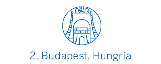 Budapest, destino calidad-precio Top 2 Best in Travel 2020