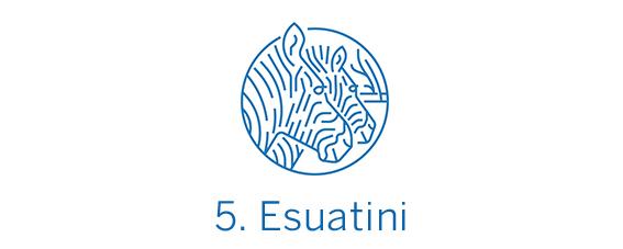 Esuatini (Suazilandia), país Top 5 Best in Travel 2020