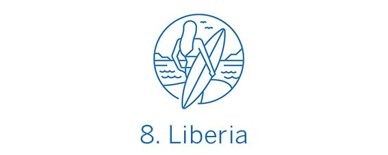 Liberia, país Top 8 Best in Travel 2020