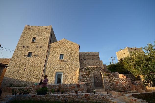 Turismo sostenible: sostenibilidad. La pensión Antares, Grecia